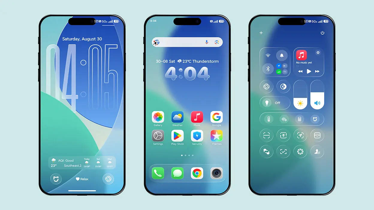 iOS 26 on Xiaomi! Download Codename G26 Theme