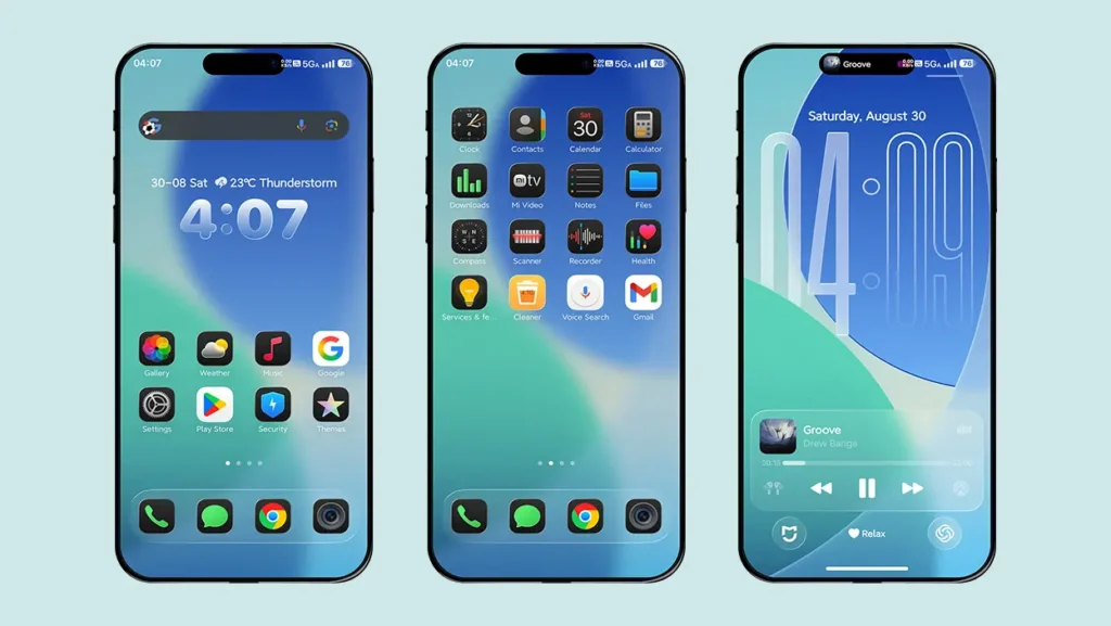 iOS 26 on Xiaomi! Download Codename G26 Theme