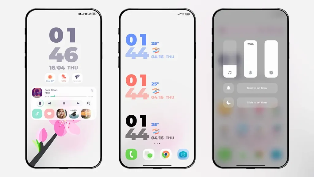 Bloom HyperOS Theme for Xiaomi, Redmi and Poco Smartphones