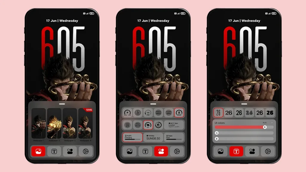 Black Myth: Wukong HyperOS Theme Preview