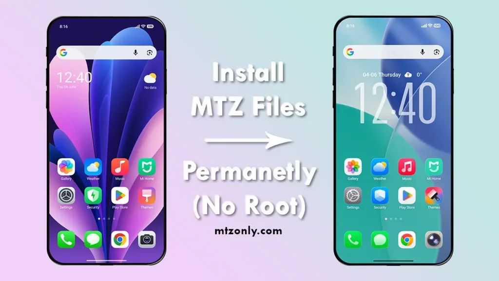 Install MTZ Files Permanently on Xiaomi, Redmi & Poco Devices (No Root)