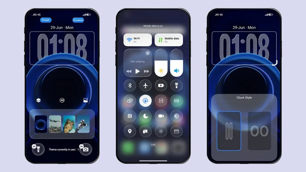 LIUI Sicily HyperOS Theme Preview