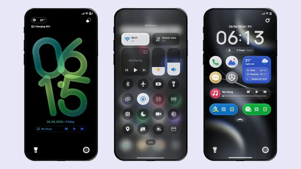 O HyperOS Theme preview for Xiaomi, Redmi, and Poco devices