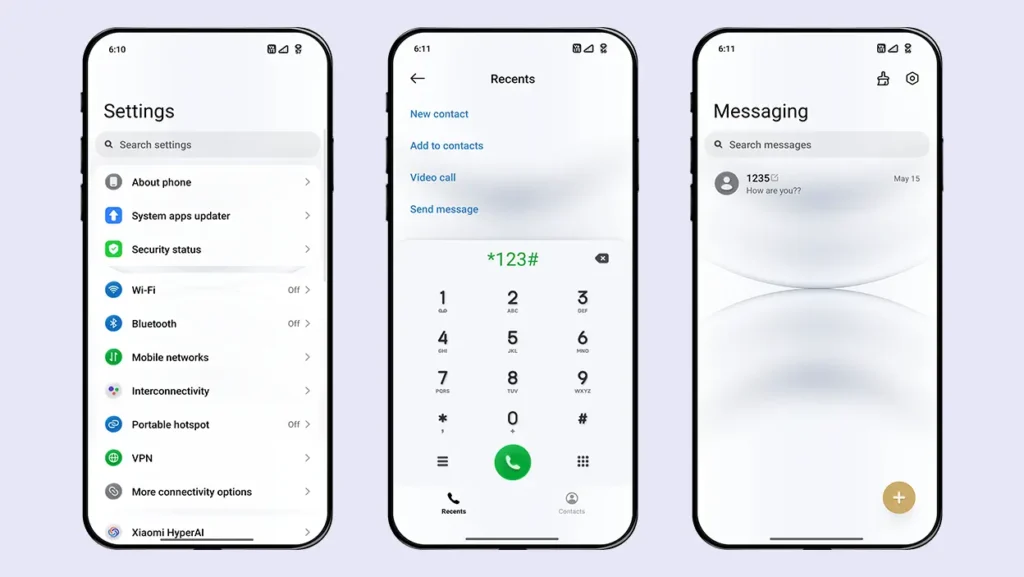 O HyperOS Theme preview for Xiaomi, Redmi, and Poco devices