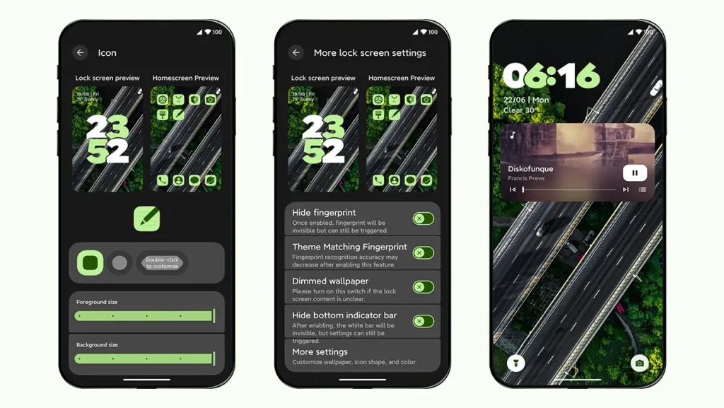 Stock Android 16 inspired Shu HyperOS Theme screenshot