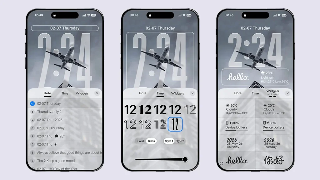 iP26 Super 3D Depth of Field HyperOS Theme Preview