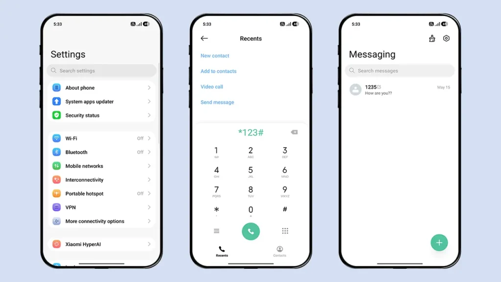 Star Fruit 27 HyperOS Theme Preview