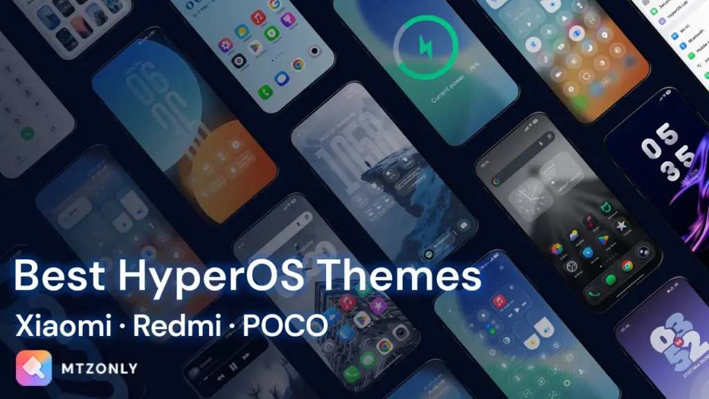 Best HyperOS Themes for Xiaomi, Redmi & POCO Devices