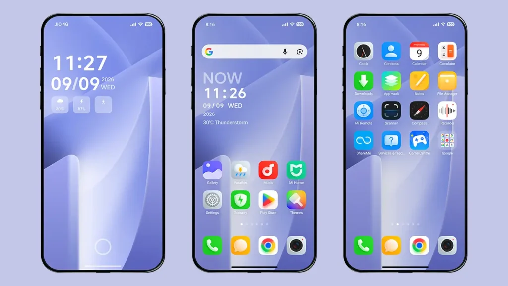 Muses HyperOS Theme Screenshots 1